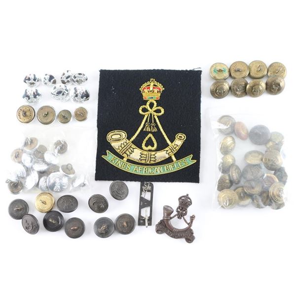 Queens African Rifles Lot.