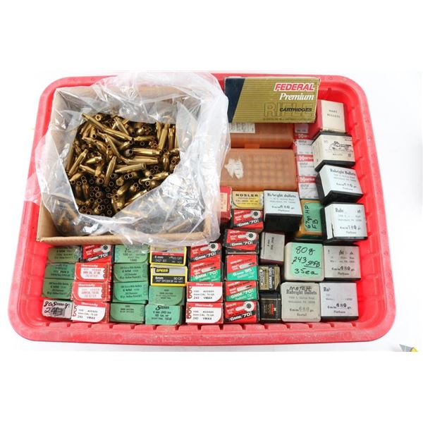 243 Winchester Reloaders Lot