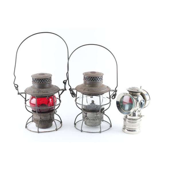Lot of 3 Vintage Lanterns