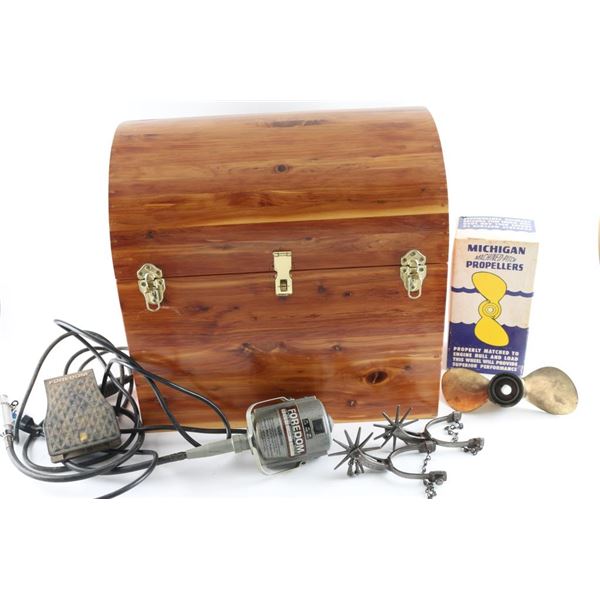 Quality Cedar Chest w/ Extras