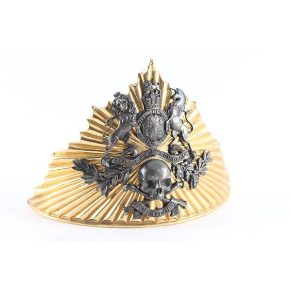 British 17th Lancers Helmet Plate
