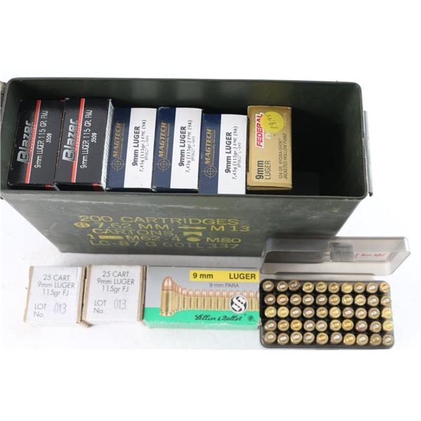 Lot of 9mm Ammo