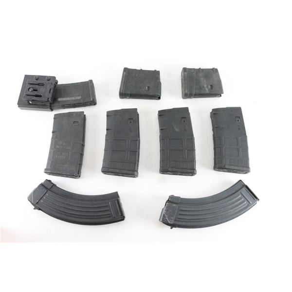 Lot of 9 Rifle Magazines