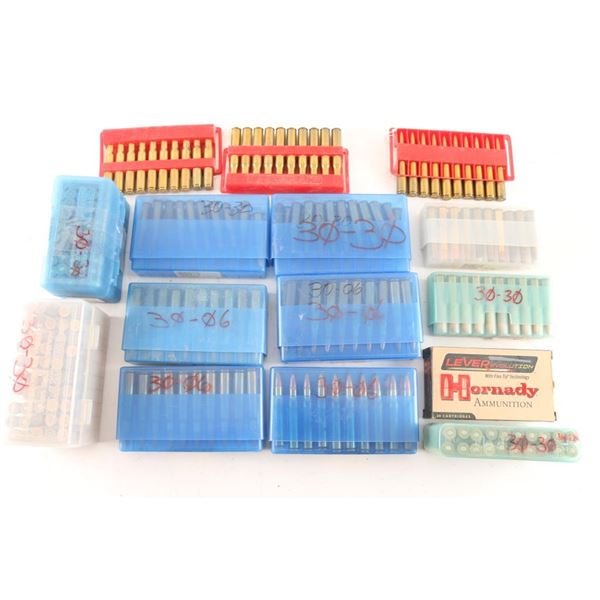 Lot of 30-30 Win & 30-06 Ammo