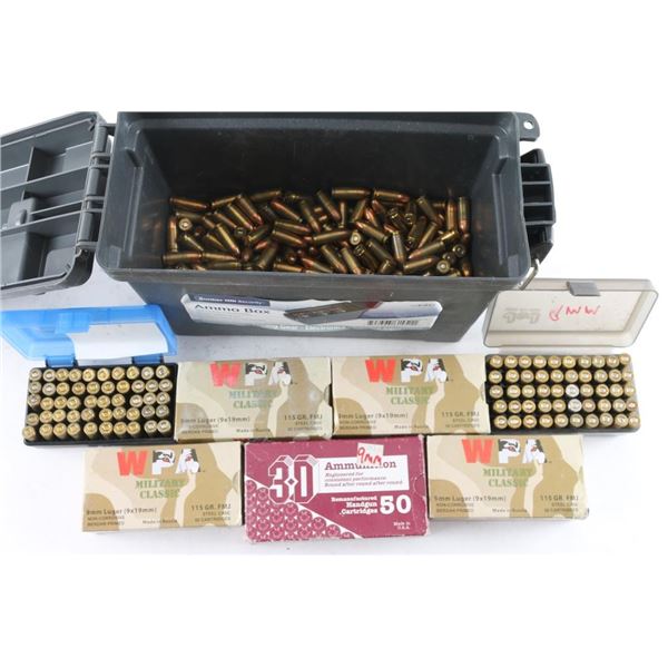 Lot of 9mm Ammo