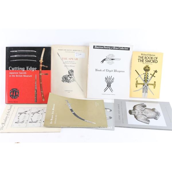 Lot of 8 Books, Re: Edged Weapons