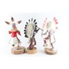 Image 3 : Lot of Three Navajo Kachina Dolls