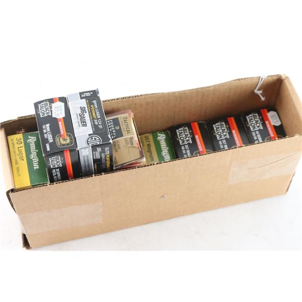 Mixed Pistol Ammo Lot