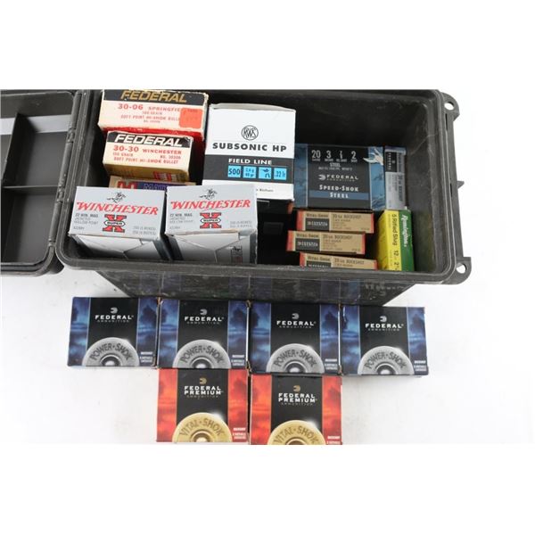 Mixed Lot of Rifle & Shotgun Ammo