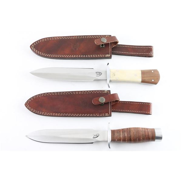 Lot of Two Custom Knives
