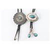 Image 2 : Lot of 2 Concho Style Bolo Ties