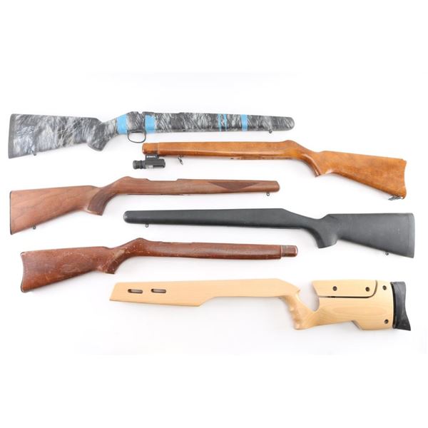 Lot of Six Sporting Rifle Stocks