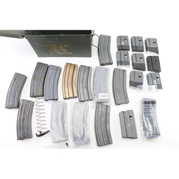 Lot of Aluminum AR15 Magazines