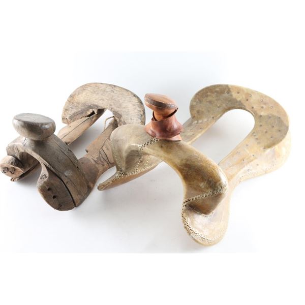 Lot of 2 Saddle Trees