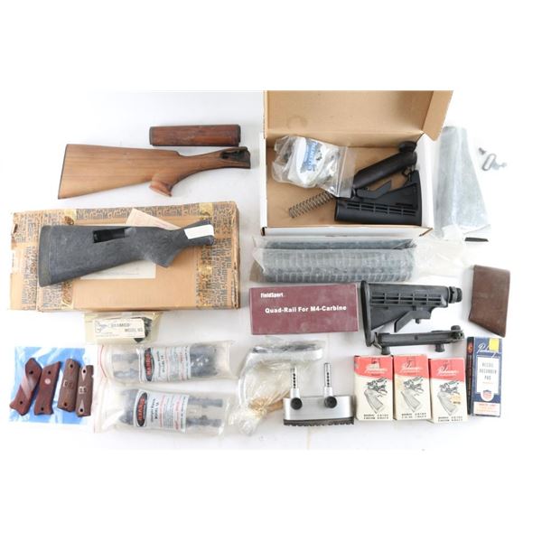 Lot of Gun Furniture