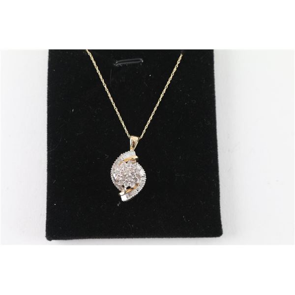 Vintage Style Diamond Pendant