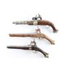 Image 2 : Lot of Three Replica Flintlock Pistols