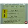 Image 4 : Canada Twenty Five Cent 1973 : Large Bust (ICCS Cert: EF-45) (SEE PICS!)