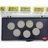 Image 1 : British Caribbean Territories Eastern Group : 1965 Ten Cent (7 Coins) (Non Magnetic) (SEE PICS!)