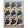 Image 2 : 1999-2000 Hockey Cards - Jaromir Jagr : Penguins (3 Sheets of 9) (SEE PICS!)