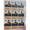Image 3 : 1999-2000 Hockey Cards - Jaromir Jagr : Penguins (3 Sheets of 9) (SEE PICS!)