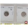 Image 3 : Newfoundland Five Cent (4): 1917C; 1929; 1938; 1940C (SEE PICS!)