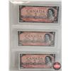 Image 2 : Canada $2 Bills 1954 *Replacements (6 Consecutive): - Beattie/Rasminsky # *BB0283155-156-157-158-159
