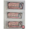 Image 3 : Canada $2 Bills 1954 *Replacements (6 Consecutive): - Beattie/Rasminsky # *BB0283155-156-157-158-159