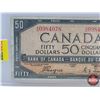 Image 3 : Canada $50 Bill 1954 DF "Devil's Face" : Coyne/Towers #AH0984078 (See Pics for Varieties, Conditions