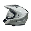 Image 2 : Gmax "GM-11" Dual Sport Full Face Helmet (White/Grey/Black) - Size : S