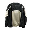 Image 2 : Speed & Strength Men's "Midnight Express" Mesh Riding Jacket (Silver/Black) - Size : 3XL