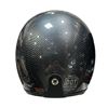 Image 2 : WCL "TN-8658" Open Face Helmet w/Full Face Visor & Shade Visor (Carbon Look) - Size : XXL - Black Fa
