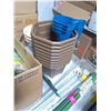 Image 2 : table lot of assorted lighting & misc. gardening supplies
