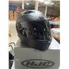 Image 2 : HJC - Sports Helmet (Size: Medium) & leather gloves