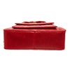 Image 4 : Chanel Red Lambskin CC Front Pocket Shoulder Bag