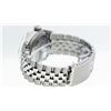 Image 8 : Rolex Mens Stainless Steel Blue Diamond Fluted Bezel 36MM Datejust Wristwatch