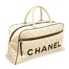 Image 2 : Chanel White Quilted Bowling Bag
