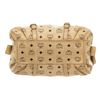 Image 4 : MCM Beige Visetos Leather Shoulder Bag