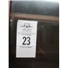 Image 2 : Antique Mahogany Provincial Glass Door Cabinet w/Slide Out Desk