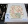 Image 2 : 9 Drawer Sea Shell Motif Upright Cabinet