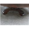 Image 2 : Mahogany Round Pedetal Coffee Table