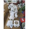 Image 1 : THL Porcelain Canisters, Pitchers, Table Items
