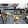 Image 1 : Ornately Carved Half Moon Table Base - (Missing Top)