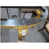 Image 2 : Ornately Carved Half Moon Table Base - (Missing Top)