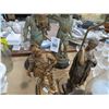 Image 2 : Figural, Floral Painted Lamps - 5