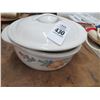 Image 2 : Porcelain Floral Baking Pots, Art Glass Dolphin Sculpture, Paris House Décor