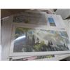 Image 2 : Stack of Unframed Wall Art