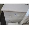 Image 2 : Bone Painted Bedroom Suite w/Accessories and Desk, Cast Queen Bed