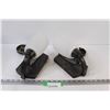 Image 1 : (2) Wall Mount Sconces - 8"x4" - As Is