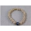 Image 2 : Natural Stone Beaded Bracelet w/Mystic Pearl